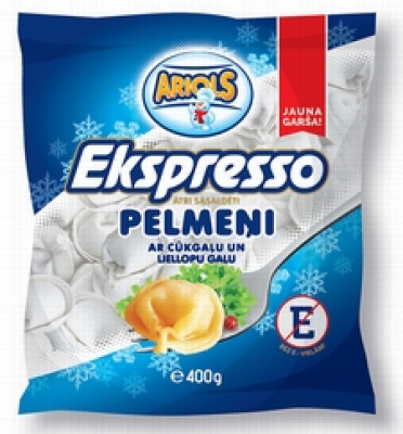 ARIOLS Pelmeņi "Ekspresso" (20x400g)