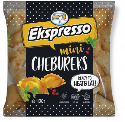 ARIOLS Mini čebureki "Ekspresso" (10x400g)