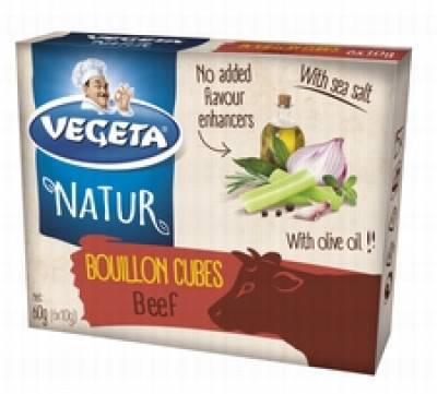 VEGETA Liellopu buljona kubiņi "Natur" (15x60g)