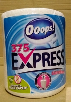 Ooops! Papīra virtuves dvieļi Express Coreless (6x1 ruļļi)