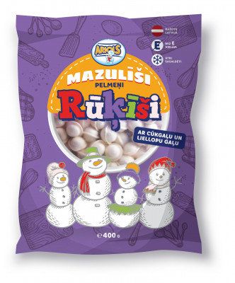 ARIOLS Pelmeņi "Mazulīši Rūķīši" (25x400g)