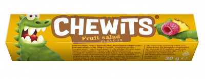 CHEWITS Košļāj.konfektes "Fruit Salad" (24x30g)