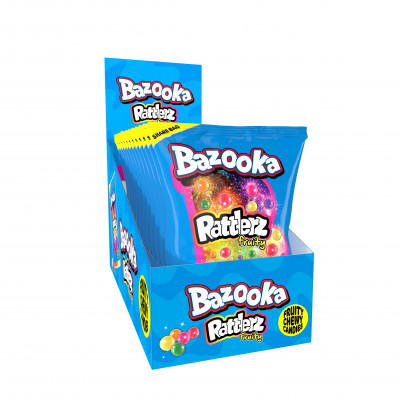 BAZOOKA Rattlerz Fruity košļ.kon. (12x120g)