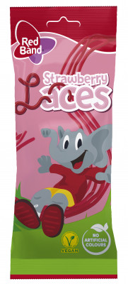 RED BAND SNORE konf. "Strawberry" (24x100g) ar zemeņu garšu