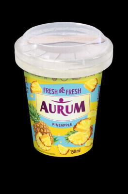 AURUM sald.ar ananāsa garšu gl.ar karoti (30x150ml/85g)