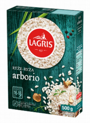 ***LAGRIS Arborio rīsi (8x500g)