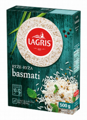 ***LAGRIS Basmati rīsi (8x500g)