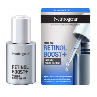 NEUTROGENA Retinol Boost+ intensīvs nakts serums (12x30ml)