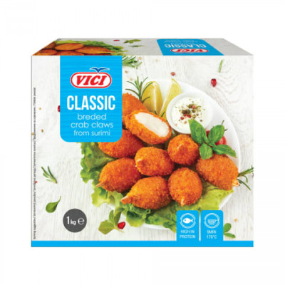 VIČI Panētas krabju spīles (4x1kg) LT6808EB