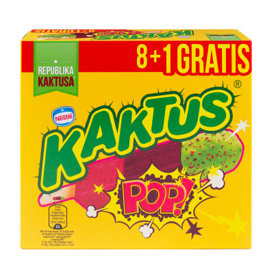 KAKTUS POP Multipack 8+1 gratis (5x(9x45ml/48gr))