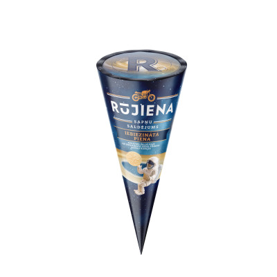 RŪJIENA Iebiezinātā piena konuss (40x110ml/65g)