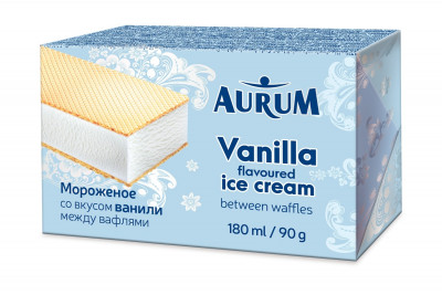 AURUM sendvičs ar vaniļas garšu (30x180ml/90g) LT5103PEB