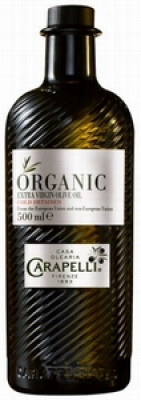 CARAPELLI Olīveļļa (6x500ml) Organic "Extra Virgin"