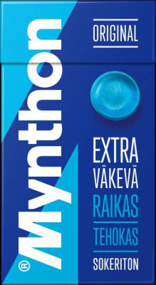 MYNTHON Sūk.pastilas "Extra strong"(24x34g)(0433)