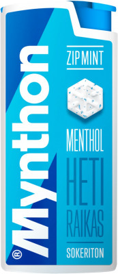 MYNTHON Sūk.pastilas "Zipmint Menthol"(18x30g)