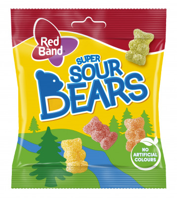 R.BAND Želejkonf. "Sour bears"(24x100g)