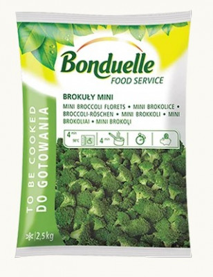 BONDUELLE Brokoļi Mini 15-30mm (4x2,5kg)