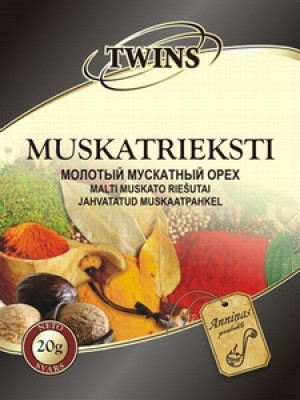 TWINS Muskatrieksti malti (20x20g)