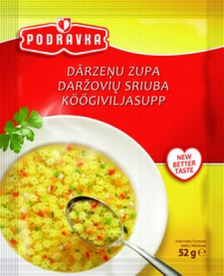 PODRAVKA Dārzeņu zupa ar nūdelēm (15x52g)