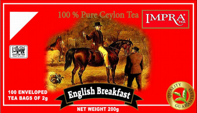 IMPRA tēja "English Breakfast" mais.(9x200g)