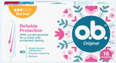 OB Higiēniskie tamponi ((30x6gb)x16gb) Original Normal 16