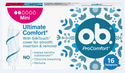 OB Higiēniskie tamponi (48x6gb)x16gb) ProComfort Mini 16