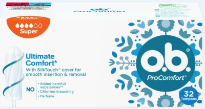 OB Higiēniskie tamponi ((12x6gb)x32gb) ProComfort Super 32