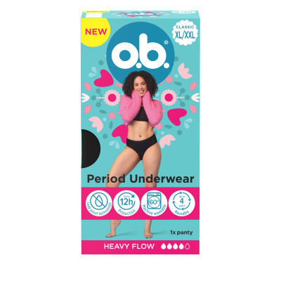 OB Mēnešreižu apakšbiksītes XL/XXL