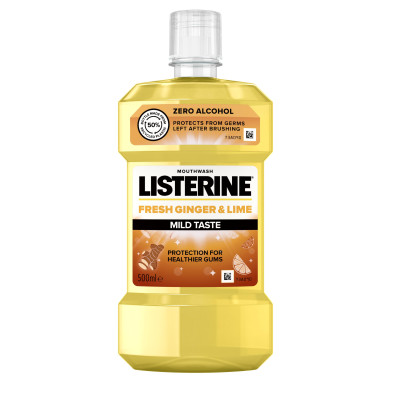 LISTERINE m/skaloj. līdzeklis "Ginger+Lime"(6x500ml)