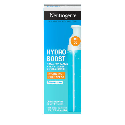 NEUTROGENA Hydro Boost hidratējošs fluīds SPF 50 (24x50ml)