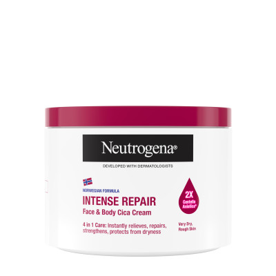 NEUTROGENA NWF Intense Repair CICA krēms sejas un ķermeņa ādai 400ml