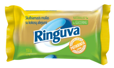RINGUVA Veļas ziepes ar kokosa eļļu (20x150g)