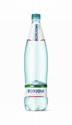 BORJOMI 1.0 L Pet (6gb) pud.gāzēts min.ūdens DEP